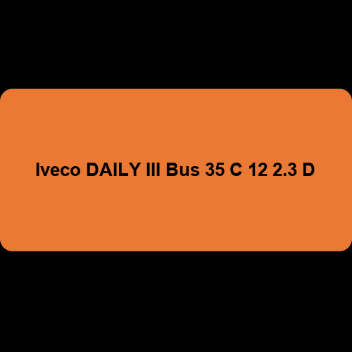 Iveco DAILY III Bus 35 C 12 2.3 D